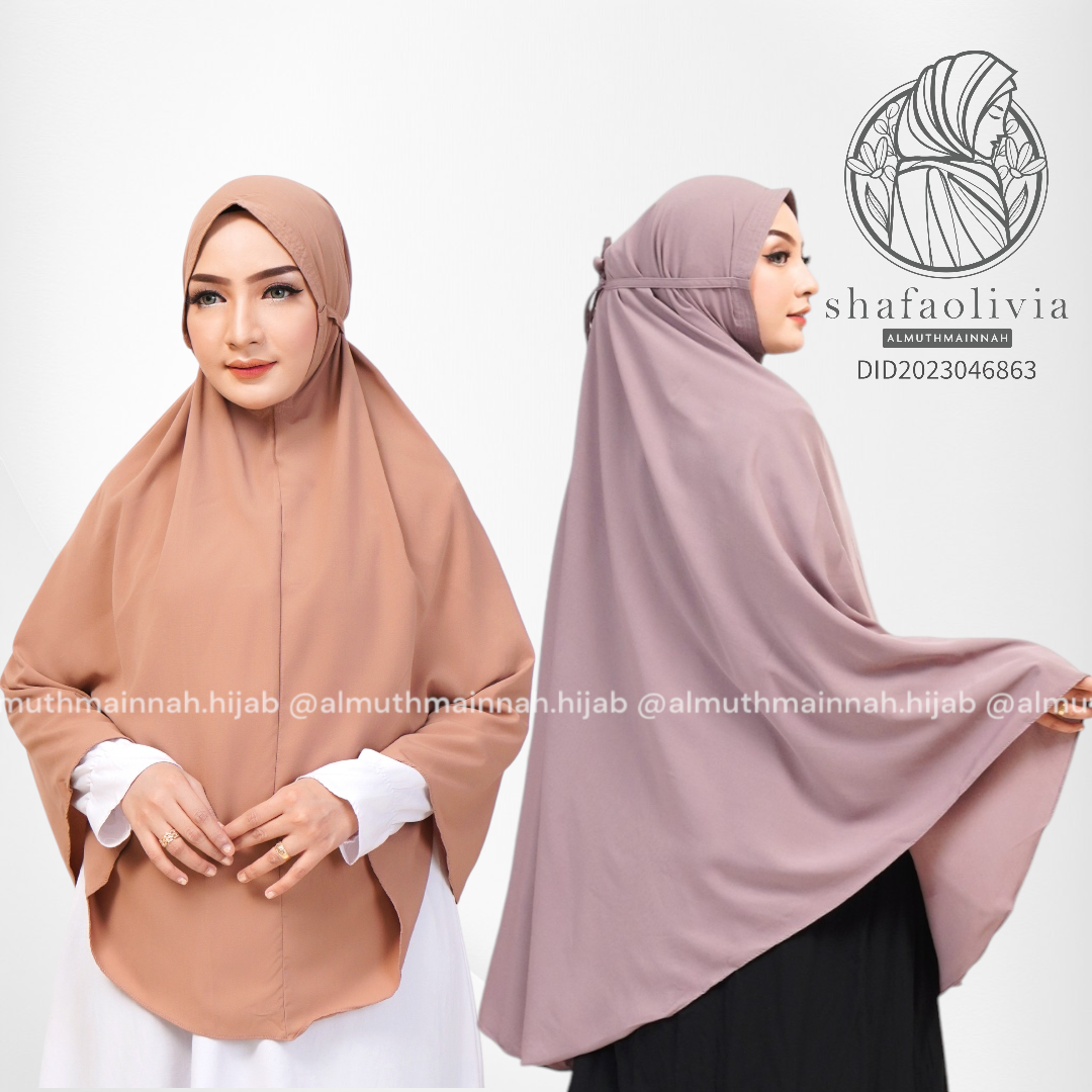 Hijab instan nonpad tali Maryam